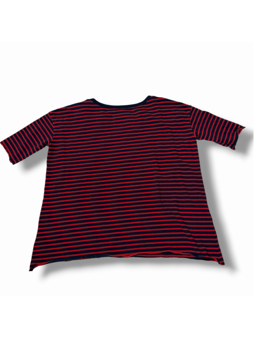 Frank & Eileen Josephine LOT x2 French Stripe Boxy Tee S Red/White & Navy/Blue - Picture 8 of 16